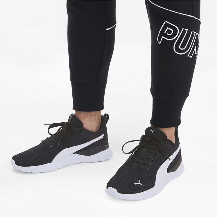 PUMA Unisex Anzarun Lite Sneaker 40.5 EU Puma Black Puma White, 40.5 EU Puma Black Puma White