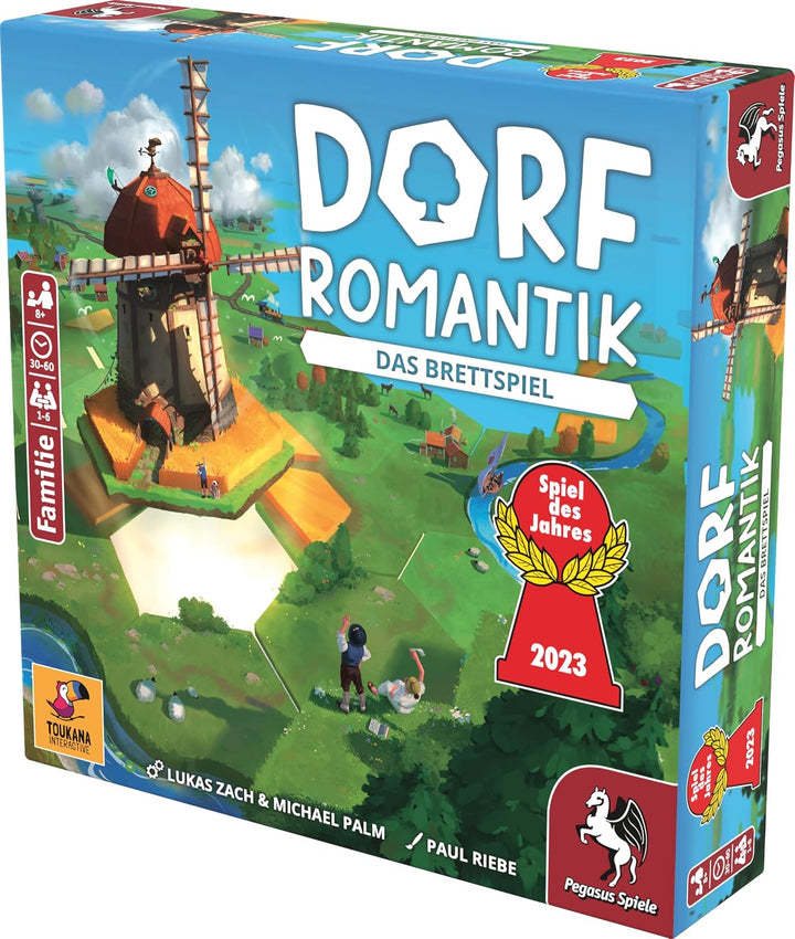 Pegasus Spiele 51240G Dorfromantik *Spiel des Jahres 2023* Brettspiele Pegasus Spiele 51240G Single,