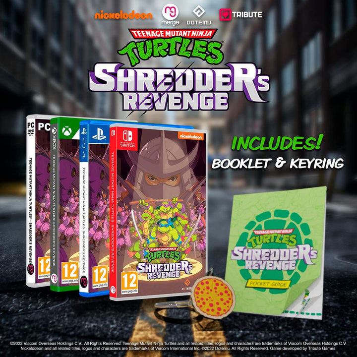 MERGEGAMES Teenage Mutant Ninja Turtles: Shredder's Revenge