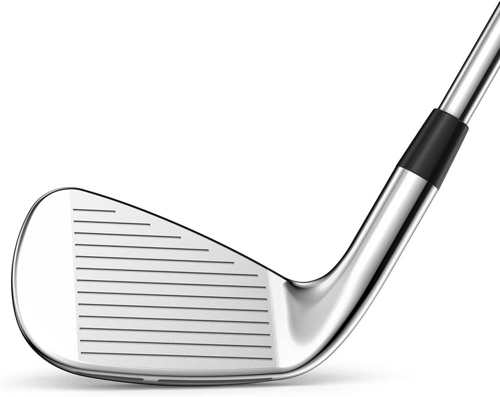 Wilson Golfschläger-Eisensatz, Golf-Eisen, Schwarz mit Goldakzenten, Regulär, Graphit, Edelstahl, Go