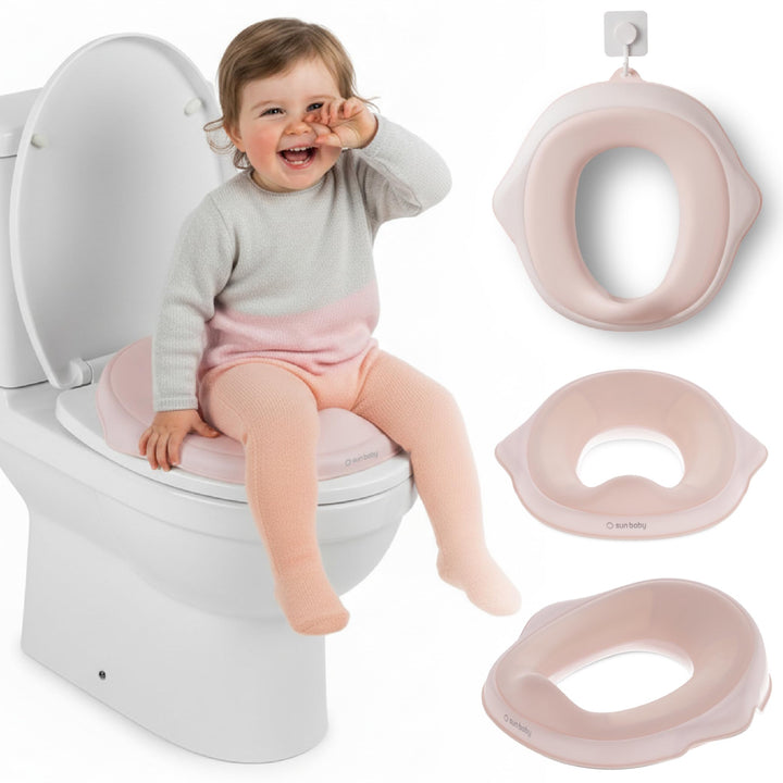 sun baby Kinder Toilettensitz, Toilettenaufsatz für kinder 2 bis 6 Jahren - rutschfest, profilierte