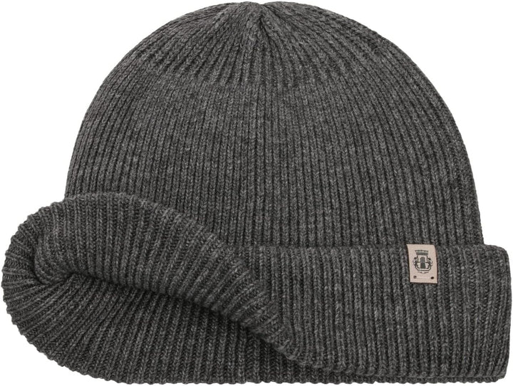 Roeckl Damen Essentials Umschlagmuetze Mütze 53-59 Anthrazit, 53-59 Anthrazit