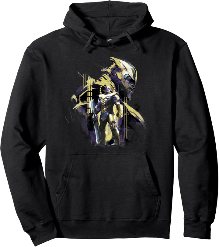 Marvel Avengers: Endgame Thanos Framed Portrait Pullover Hoodie