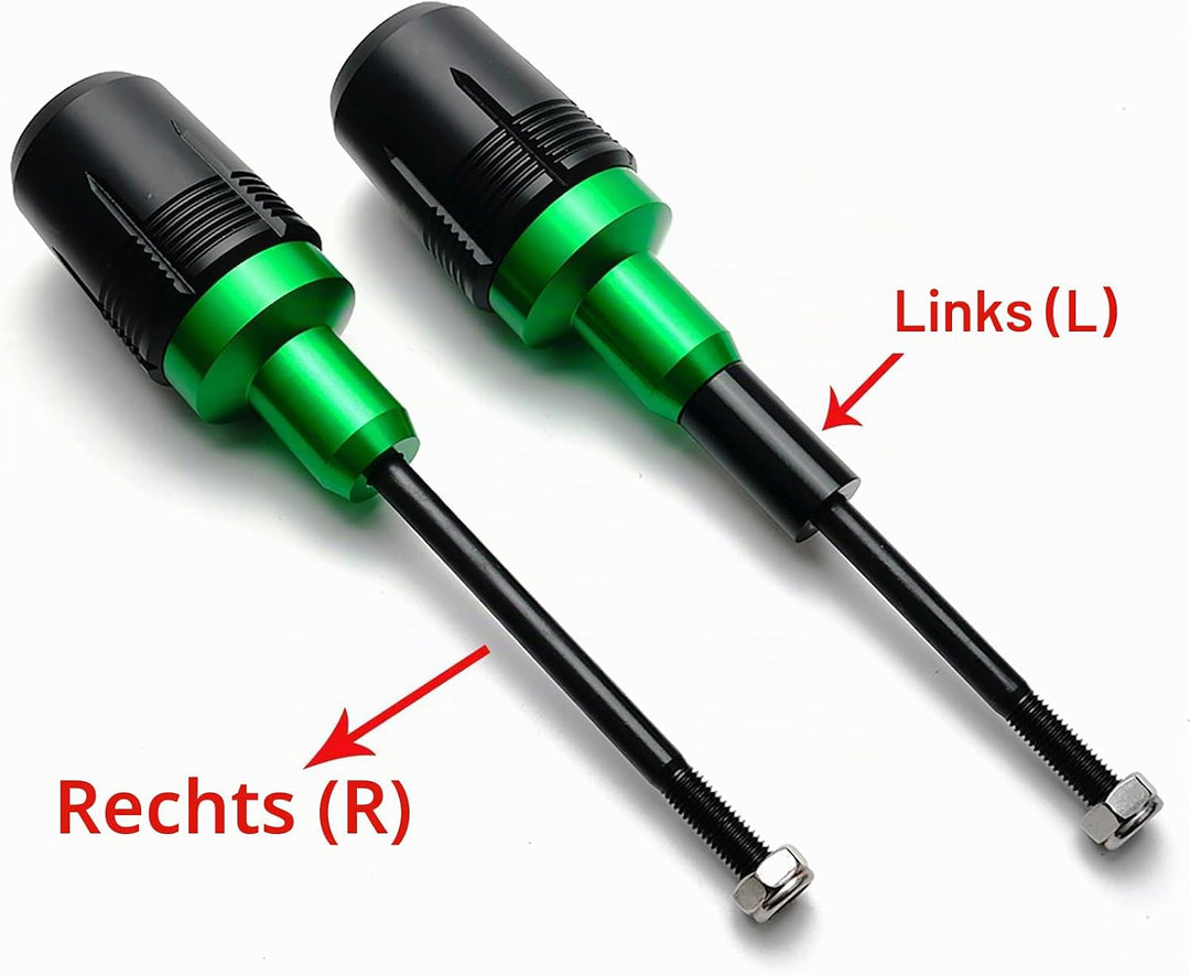 Motorrad Sturzschutz Sturzpads für Kawasaki NINJA 650 NINJA650 Z650 2017-2023 Zubehör Rahmen Schiebe