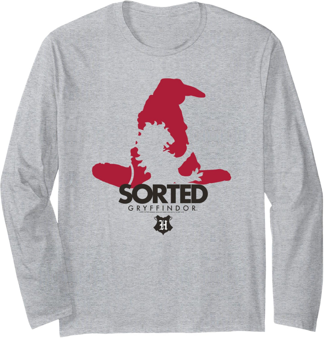 Harry Potter Gryffindor Sorted Langarmshirt