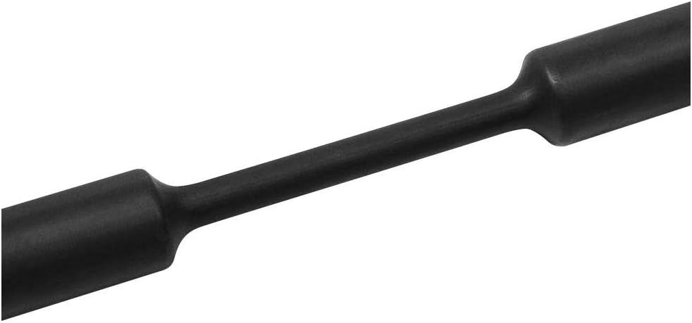 HELLERMANN TYTON 319 – 03800 Isolier Schwarz Schrumpfschlauch 6Stück (die) Isolierung der Kabel