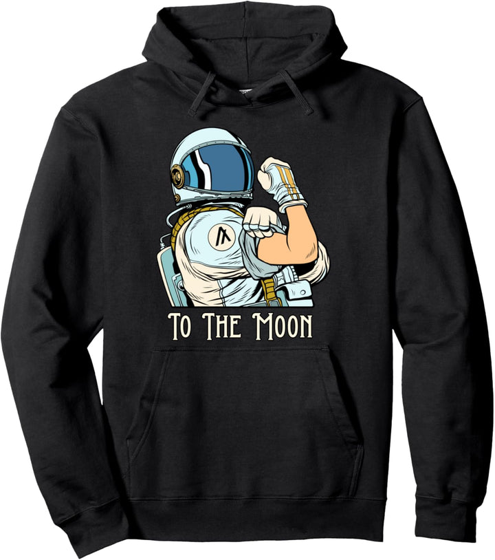 Crypto Currency Talk ALGO - Fun Algorand We Can Do It Merch Pullover Hoodie
