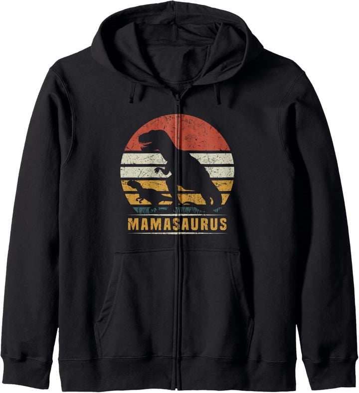 MamaSaurus Dino Mama Dinosaurier Mama Dino Mama Saurus Kapuzenjacke