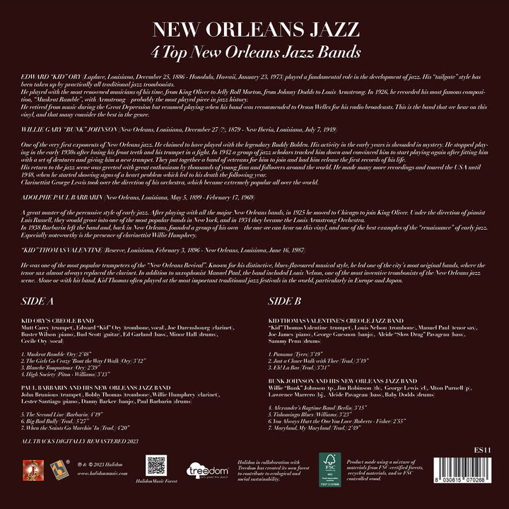 Vinyl New Orleans Jazz – 4 Top New Orleans Jazz Bands, Vinyl