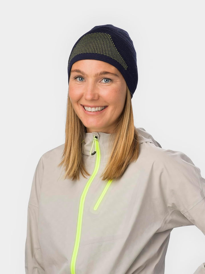 Eisbär Mütze Herren & Damen Active Pro - Merino Beanie Unisex Funktionelle atmungsaktive Sportmütze