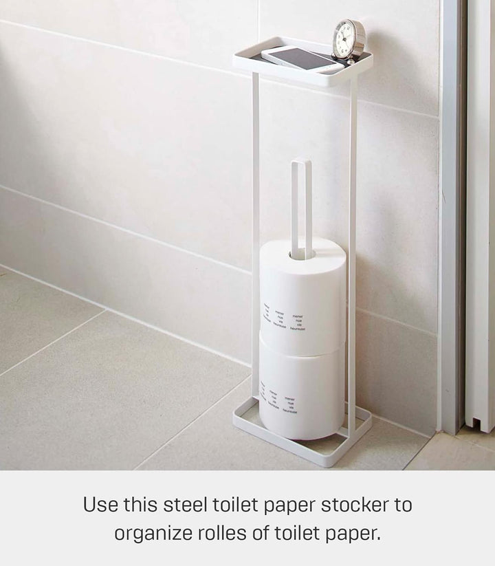 Toiletpaper Holder Open - Tower - white Weiss, Weiss