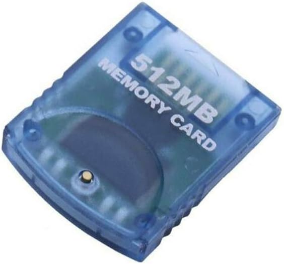 512M Speicherkarte Memory Card Mit Hoher Kapazität mit Schutzhülle Kompatibel für Wii NGC Konsole
