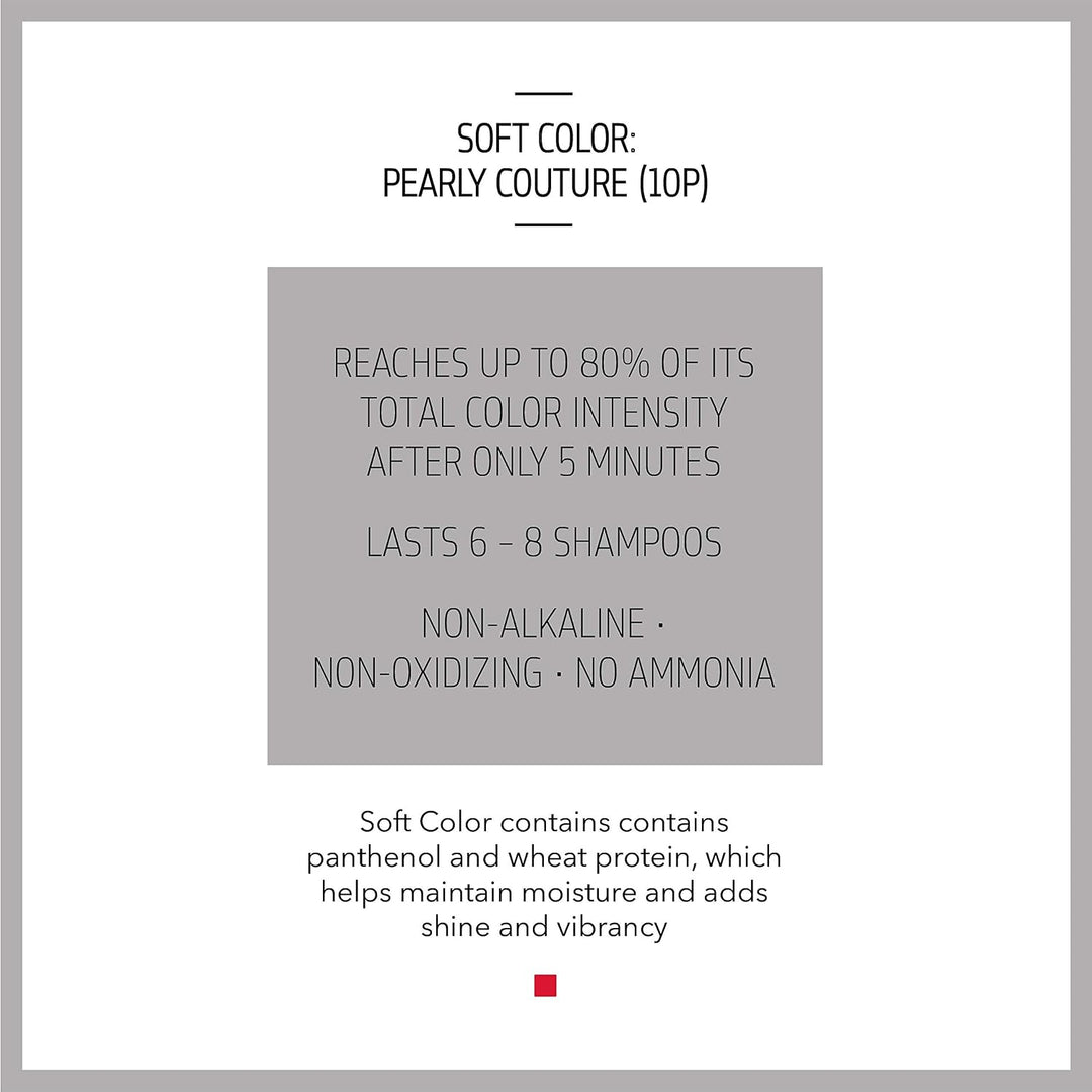 Goldwell Colorance Soft Color Schaumtönung 10P, pastell-perlblond, 1er Pack, (1x 125 ml) 10P pastell