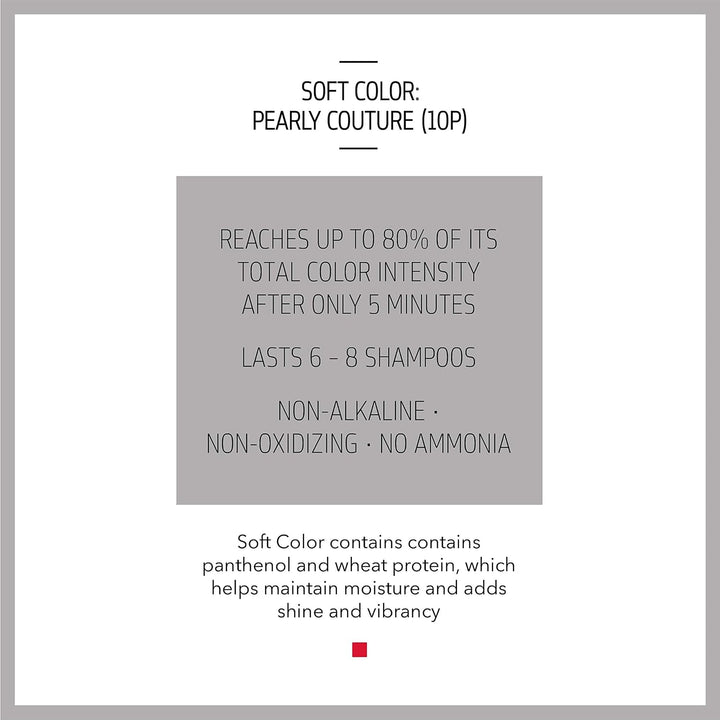 Goldwell Colorance Soft Color Schaumtönung 10P, pastell-perlblond, 1er Pack, (1x 125 ml) 10P pastell