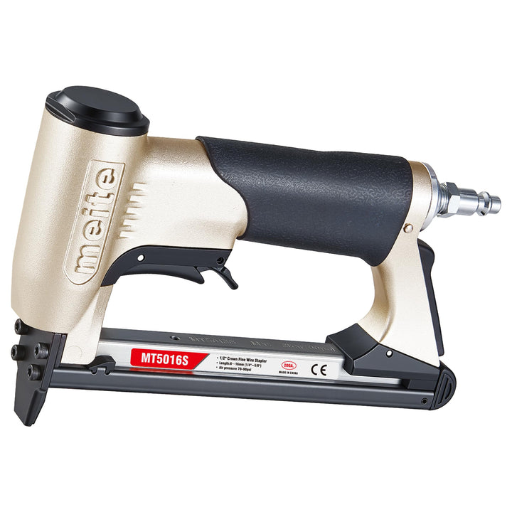 meite MT5016S Upholstery Stapler- 50 Series 1/2 CROWN Fine Wire Stapler With Safety (1/4&