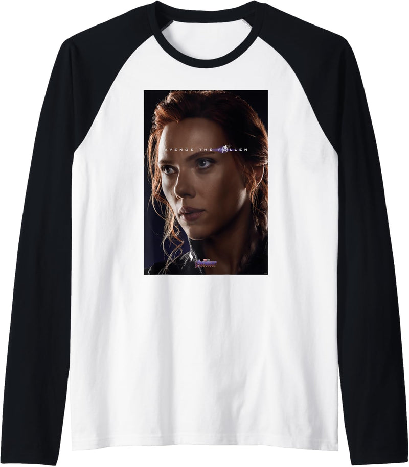 Marvel Avengers Endgame Black Widow What Ever It Takes Raglan