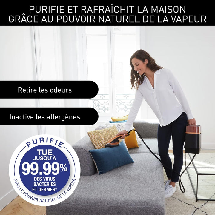 Calor Ixeo Power All-in-One Dampfbügellösung, 2170 W, Smartboard 3 Pos., 5,8 bar Druck, französisch