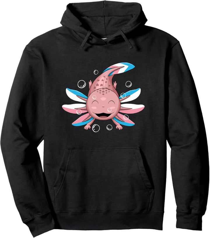 Transgender Axolotl Transsexueller Transpride LGBTQ Pullover Hoodie