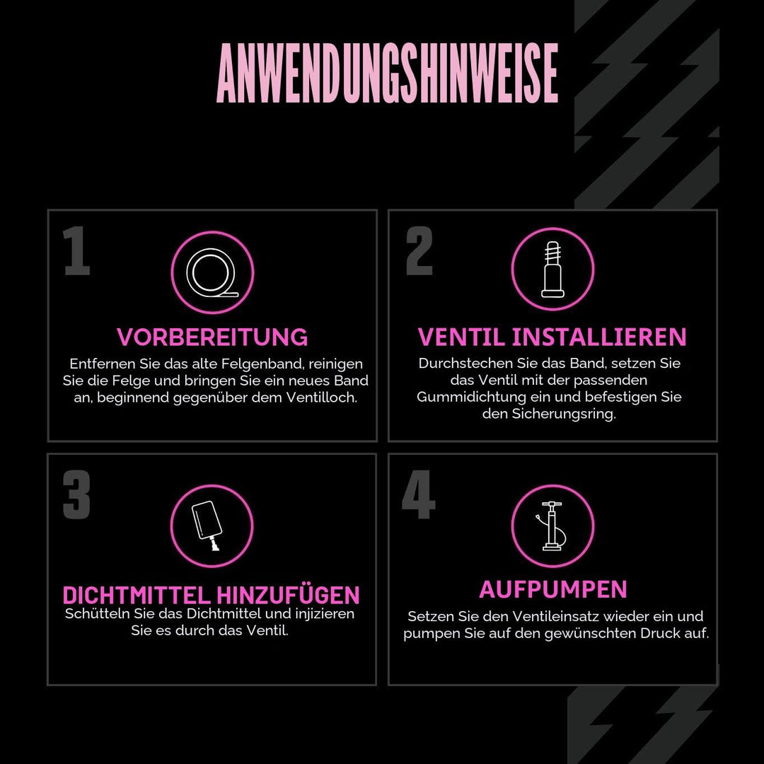 Muc-Off Unisex Ultimate Setup-Kit Für Tubeless-Ready Fahrräder, Strasse/Kies/CX 60 mm Strasse/Kies,