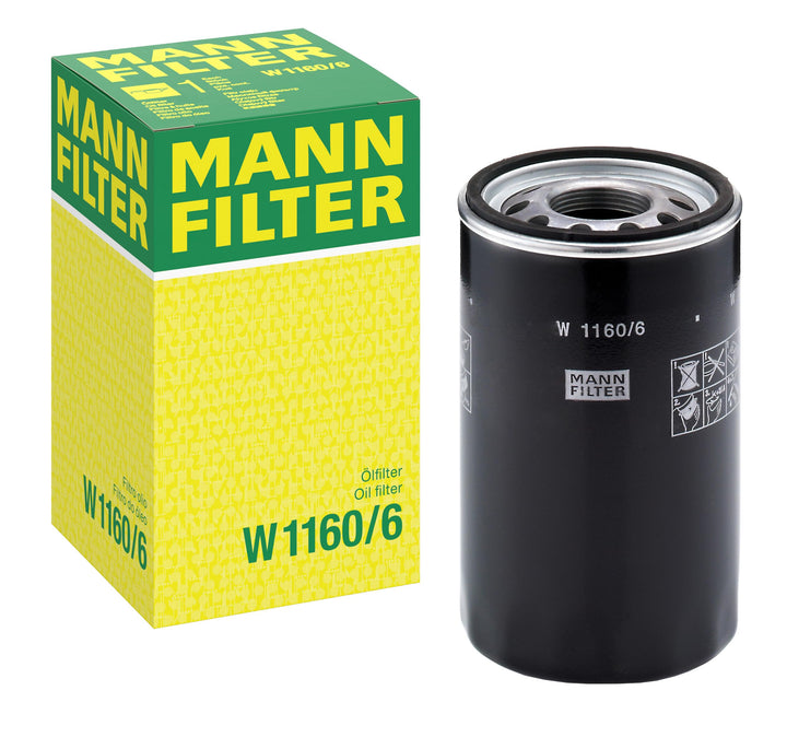 MANN-FILTER W 1160/6 Ölfilter – Für Nutzfahrzeuge