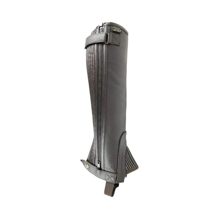 AK Donner Unisex Reitchaps aus Leder AKRS-1032(PL) XS Braun, XS Braun