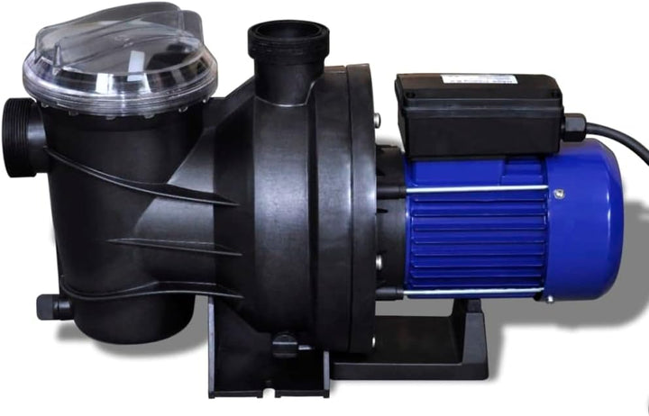 vidaXL Elektrische Poolpumpe, 800 W, Blau One Size, One Size