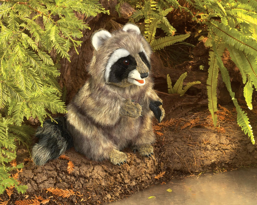 Folkmanis 3075 Raccoon Hand Puppet