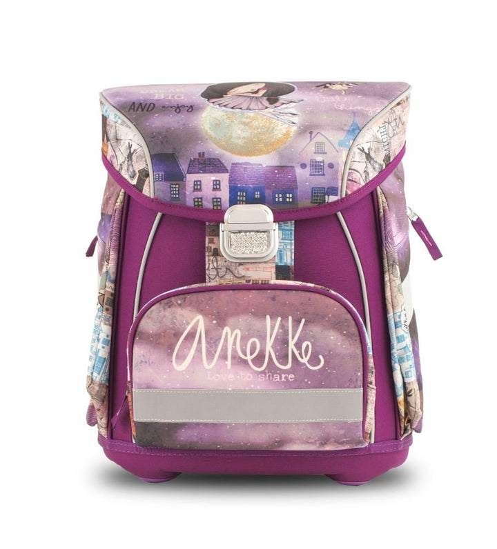 Anekke Ergo Schulranzen/Ergonomic Backpack Rucksack 18AN-901-BA, 42 cm, 23 L, Balerina