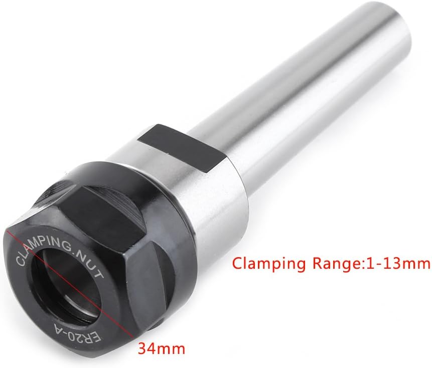 MT2 ER20 M10 Kegel Spannzange Spannfutter Gestelldorn Adapter CNC Fräswerkzeuge
