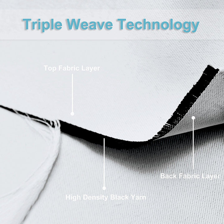 PONY DANCE Raumteiler Vorhang Wärmeisolierend Trennwand Raumtrenner für Wohnzimmer & Schlafzimmer &