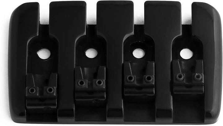 Rubatone 4 Saiten Bass Bridge A Style Top Load Saitenhalter mit Zinksätteln für E-Jazz Bass P Bass B