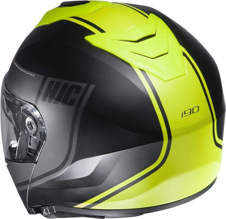 Motorradhelm HJC i90 DAVAN MC4HSF, Schwarz/Gelb, L L Schwarz/Gelb, L Schwarz/Gelb