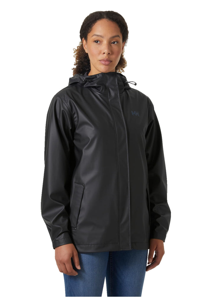 Helly Hansen Damen Moss Jacke Regenjacke (1er Pack) XS Schwarz, XS Schwarz