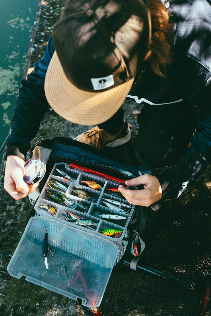 Rapala Unisex-Adult Box für Angeln 1, 35,6 x 22,7 x 4,8 cm, Schwarz