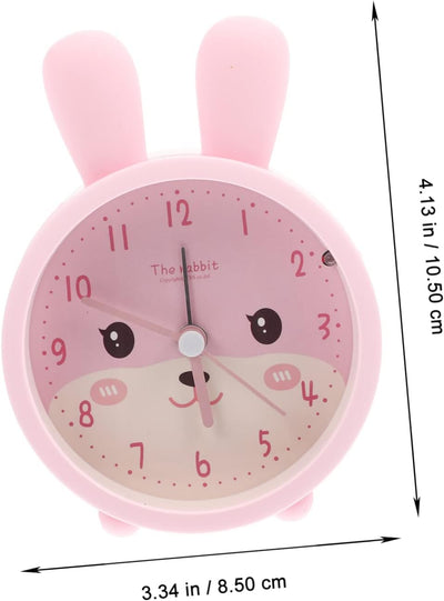 HOMSFOU 5st Kaninchen-wecker Kaninchenohr-nachtlicht Kinderzimmer Nachtlicht Desktop-Uhr-Ornament We