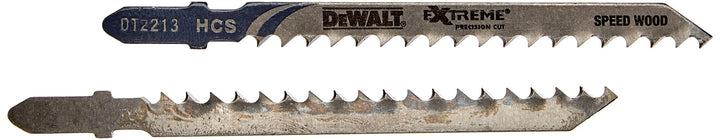 DeWalt XPC Holzstichsägeblätter (100-70-4.2 mm, max. Schnitttiefe 60 mm, HCS (Speed Wood) T-Aufnahme