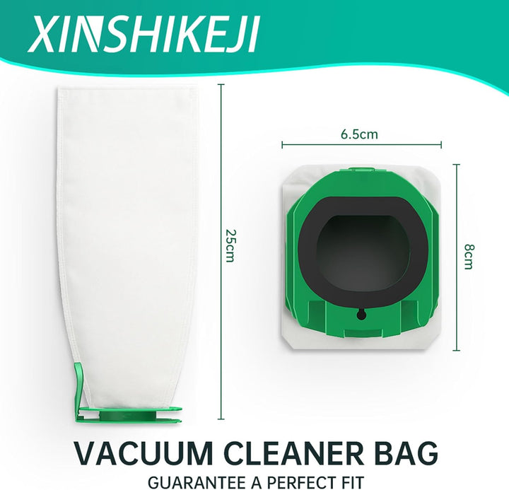 12 Stück Staubsaugerbeutel für Vorwerk Kobold VB100 Filtertüten Ersatz Beutel Zubehör Staubbeutel fü