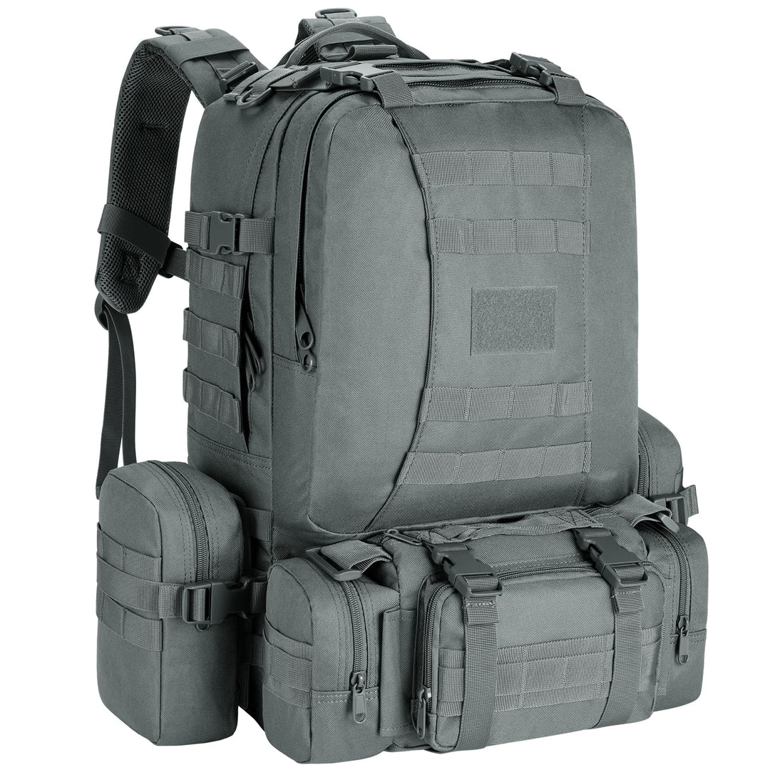Taktischer Rucksack, 60L Militär Armee Rucksack, grosser Survival Molle Tagesrucksack für Herren und