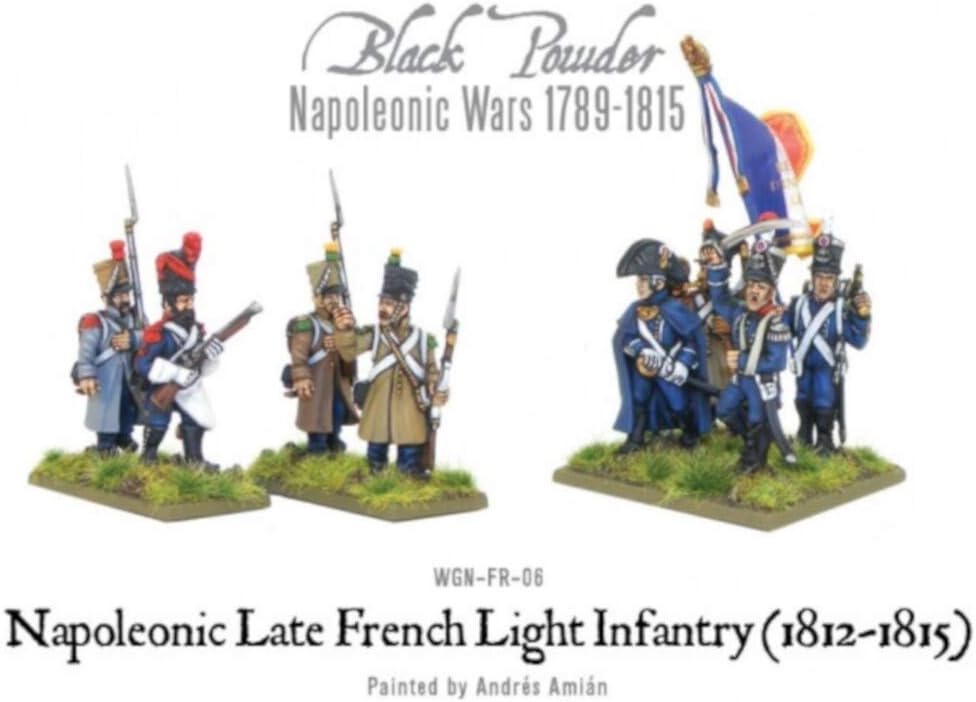 Black Powder Napoleonic Late French Light Infantry