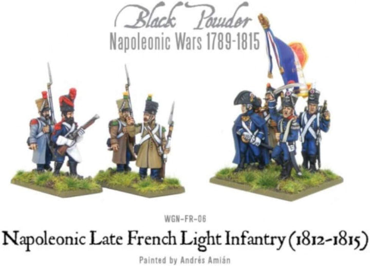 Black Powder Napoleonic Late French Light Infantry