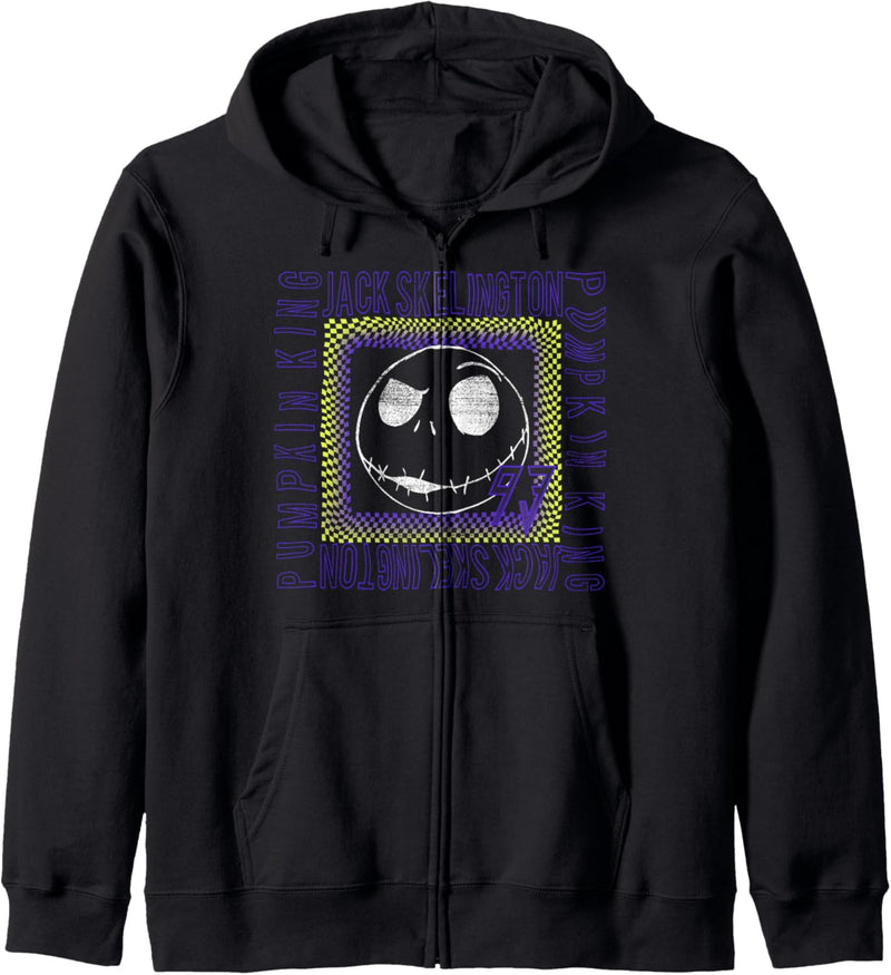 Nightmare Before Christmas Jack Skelington Skate Square Kapuzenjacke