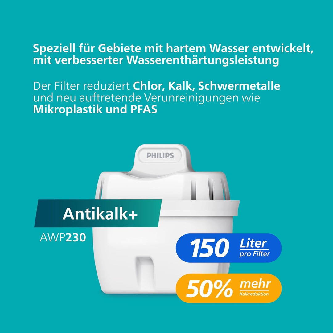 Philips Wasser Station, Spender für gefiltertes heisses Wasser, 2.2 L Fassungsvermögen, 6 Temperatur