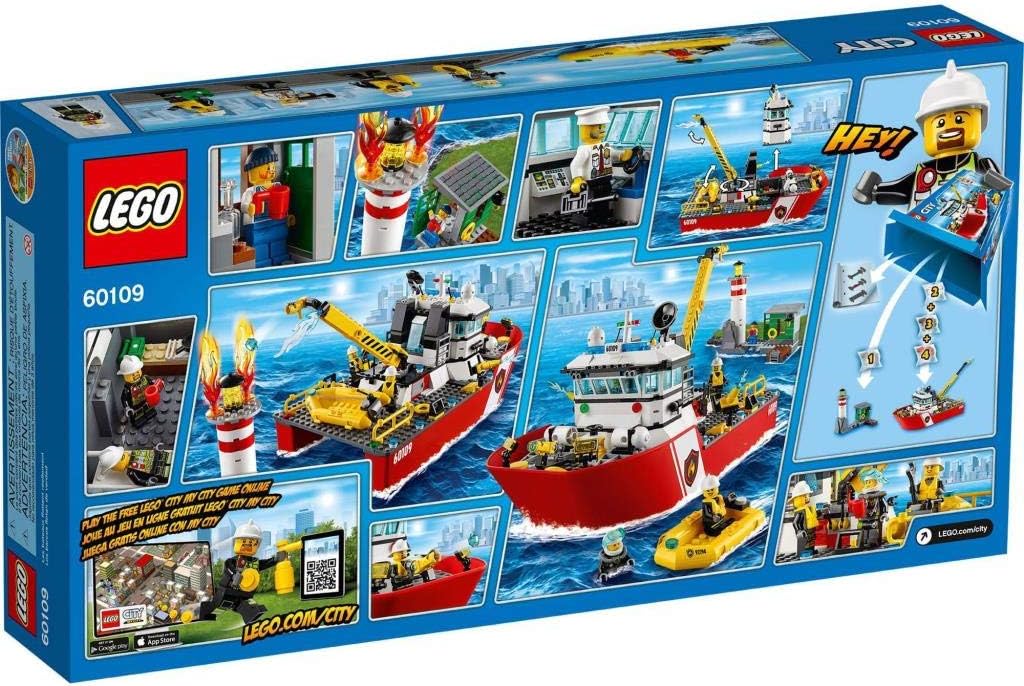 LEGO City 60109 - Feuerwehrschiff