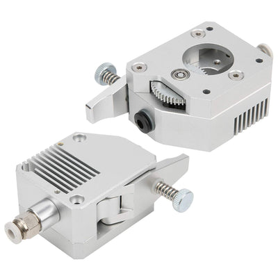 Für 3D-Druckerzubehör Upgrade Dual Drive Gear Extruder Vollmetallgehäuse 1,75 mm Verbrauchsmaterial