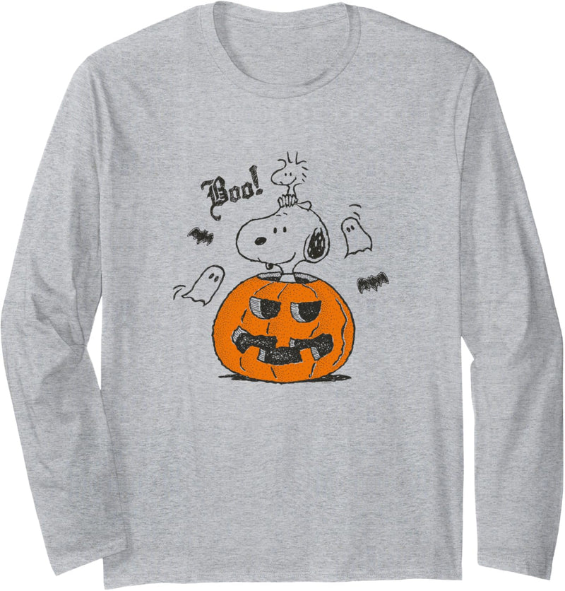 Peanuts Sketchy Halloween Langarmshirt