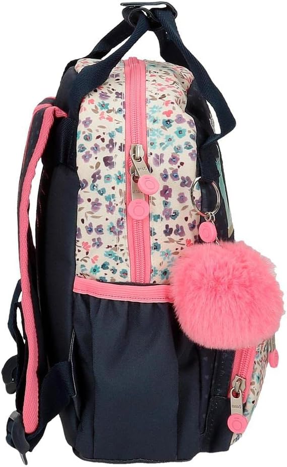 Enso Travel Time Kleiner Rucksack, Blau, 23 x 28 x 10 cm, Polyester, 6,44 l, Kleiner Rucksack