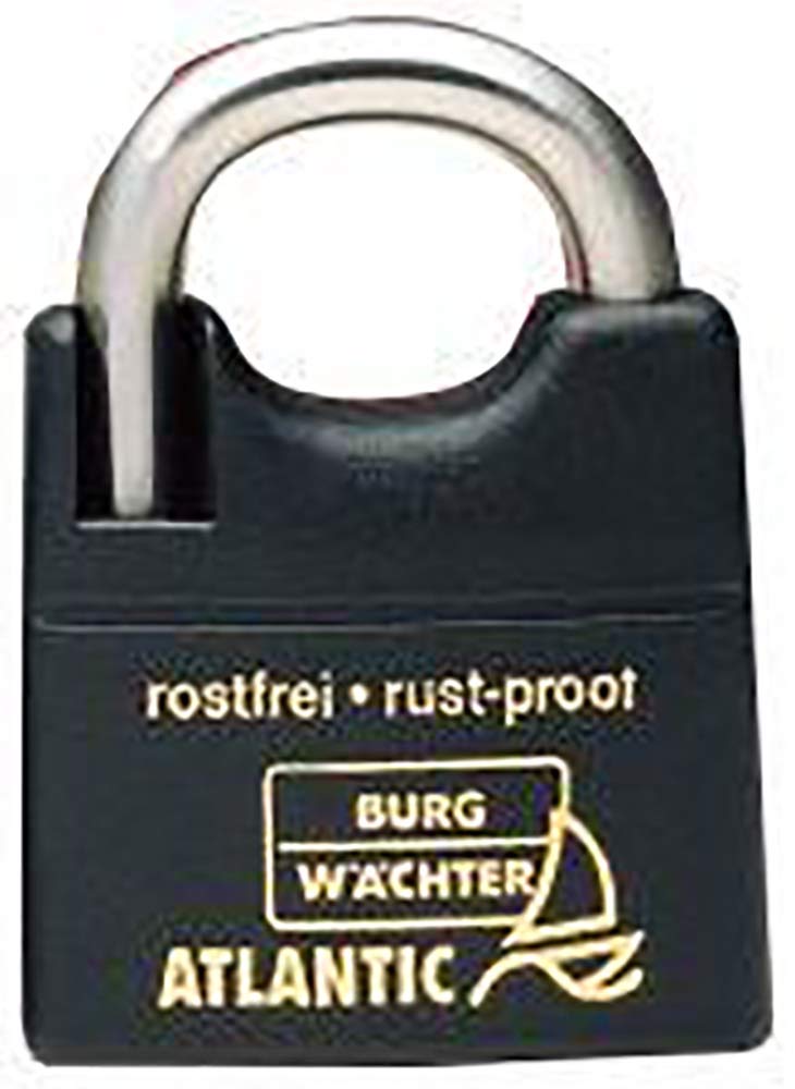 Burg Wächter Sicherheitstechnik Zylinder-Vorhangschloss Bügelschloss, blau, 20 x 20 x 10 cm, 217 F 5