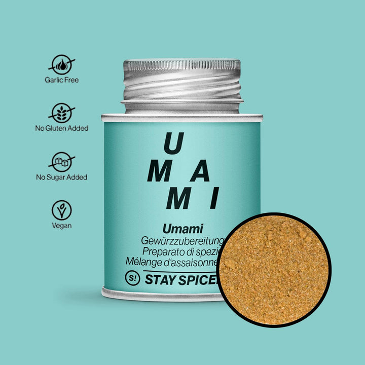 XXL Umami Gewürz von STAY SPICED ! I Authentisch - Köstlich - Einzigartig I Vorratspackung 870 ml in