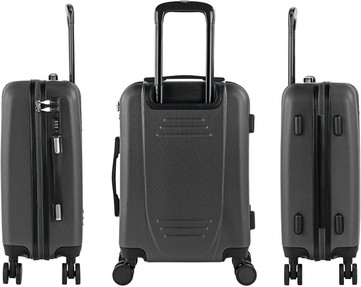 ITACA - Trolley Handgepäck Cabin Trolley Koffer Reisekoffer Hartschalenkoffer mit Zahlenschloss - Ka