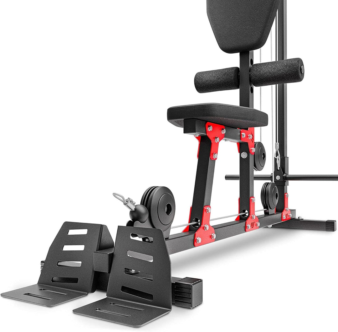 Marbo Sport - Latzug Station, Klimmzugstange Hantelbank - Kraftstation für Zuhause - MH-W106 2.0 - S